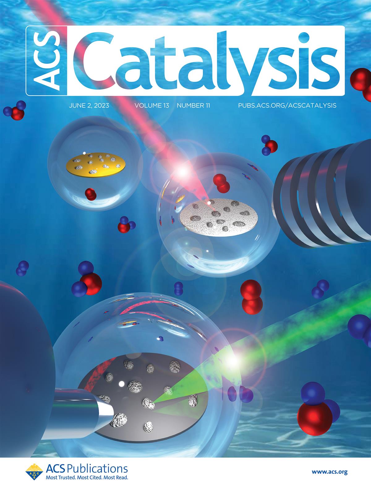 Cover of ACS Catalysis 2023, issue 11